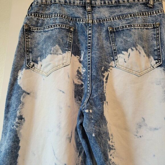 Misslook denim size 2xl  with whiteness and raggedness.‎ - Picture 6 of 11